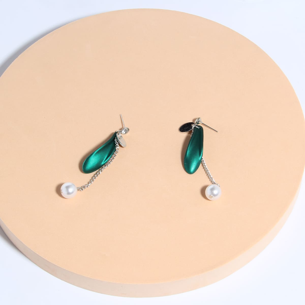 

Faux Pearl Decor Drop Earrings, Multicolor