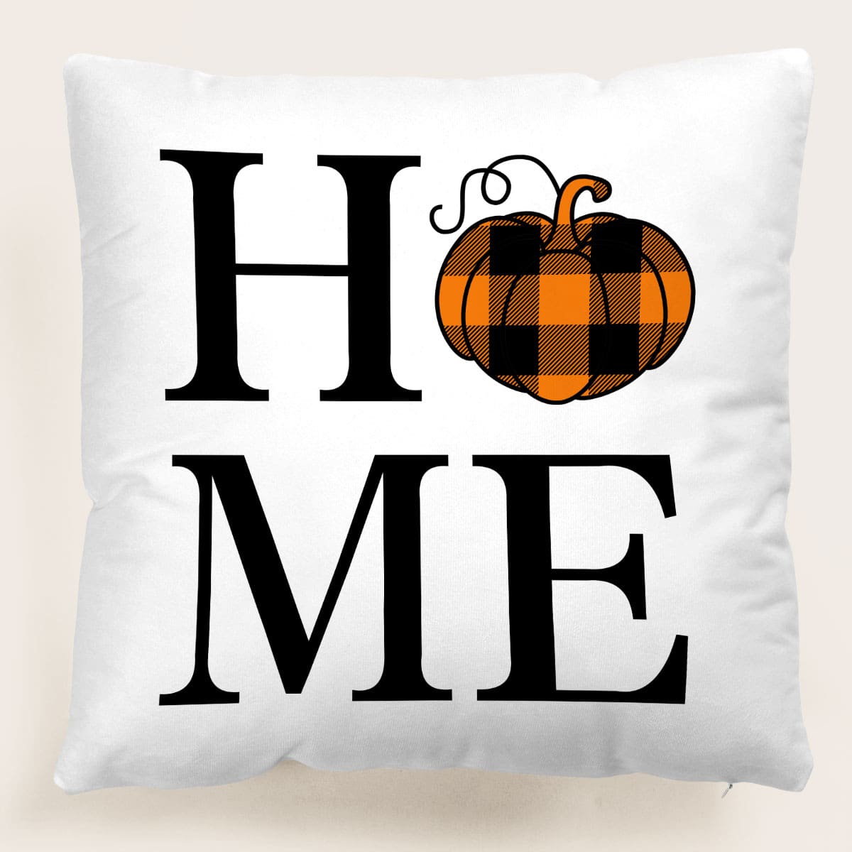 

Letter Graphic Cushion Cover Without Filler, Multicolor