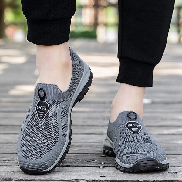 

Breathable Slip On Sneakers, Dark grey