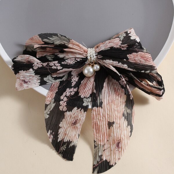 

Bow Decor Hair Clip, Multicolor