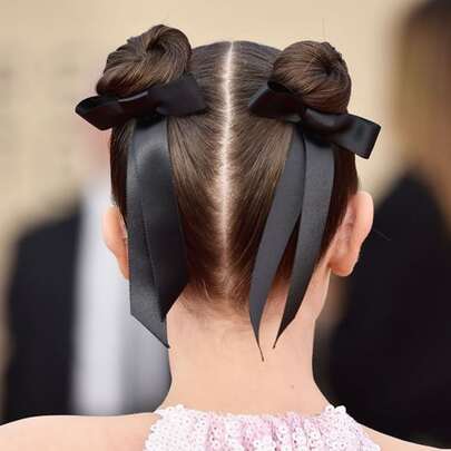 2pcs Bow Decor Hair Clip
