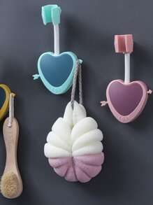 1入組心形隨機色淋浴噴頭支架 - 彩色 - 查看 2