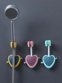 1入組心形隨機色淋浴噴頭支架 - 彩色 - 查看 3
