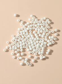 150pcs Bead DIY Jewelry Accessory - White - View 2