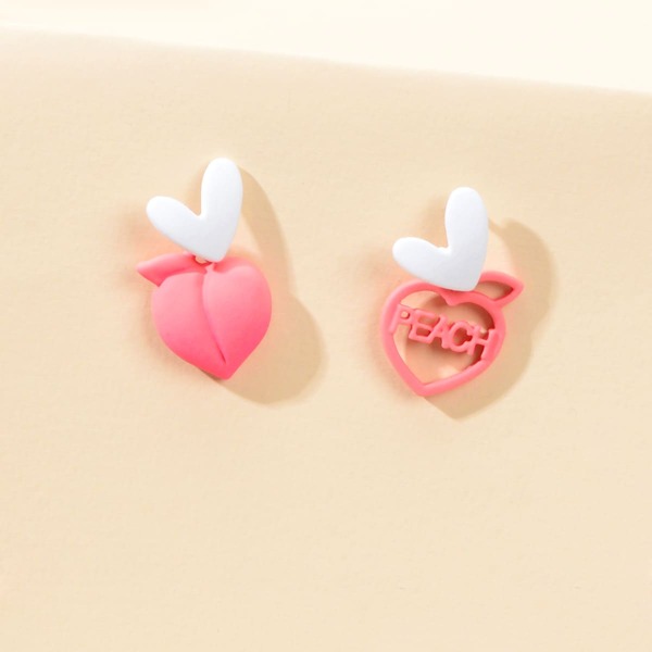 

Fruit Decor Stud Earrings, Multicolor