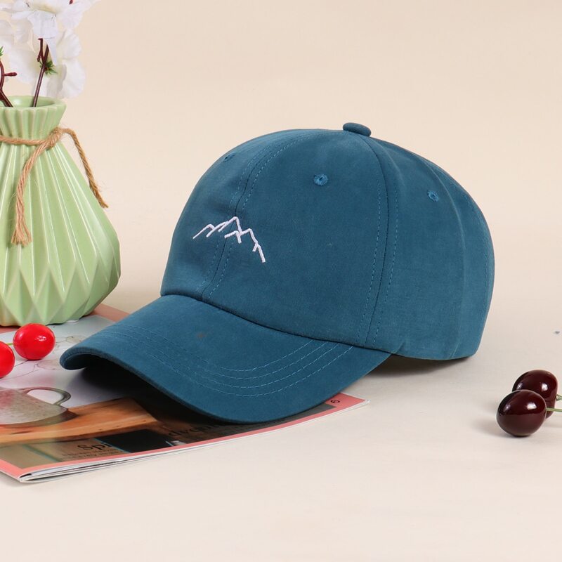 

Guys Graphic Embroidery Baseball Cap, Dusty blue