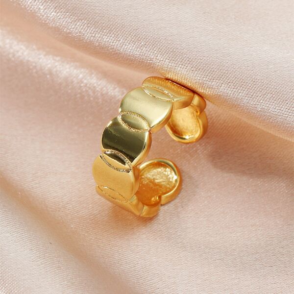 

Gold Plated Cuff Ring