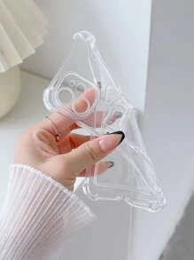 Clear Phone Case With Card Slot - Clear - View 4