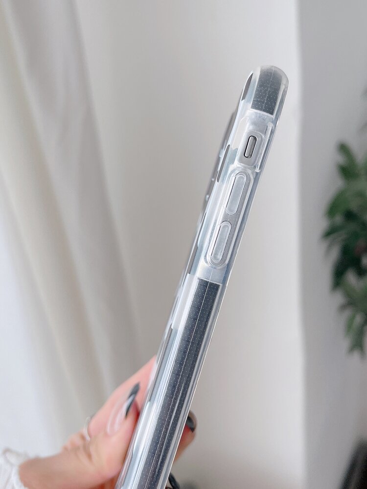 Cow Pattern Phone Case - Black and White - View 2