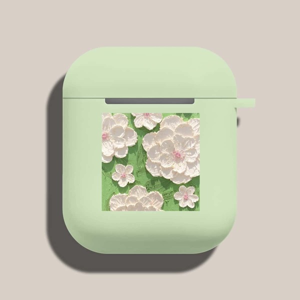 

Flower Pattern Case For Airpods, Multicolor