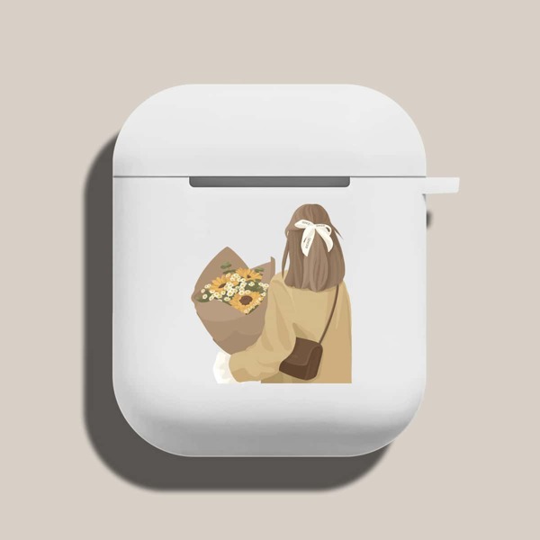 

Чехол для Airpods с принтом фигуры, Многоцветный