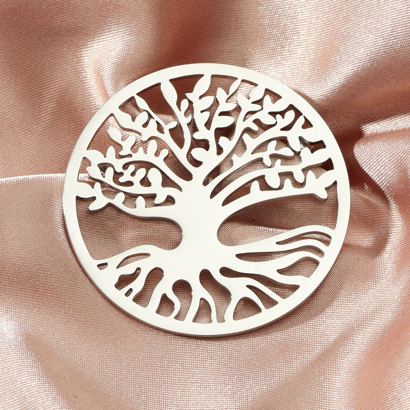 

Tree Design Brooch, Silver
