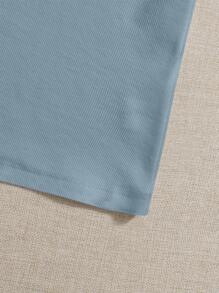 SHEIN EZwear 2入組小高領T恤 - 彩色 - 查看 5