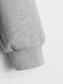 SHEIN 男童两件套纯棉袋鼠口袋卫衣 - 彩色 - 查看 4