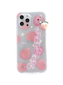Fundas Funda de celular con tira de mano - transparente - Ver 2