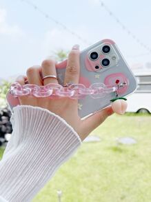 Fundas Funda de celular con tira de mano - transparente - Ver 3