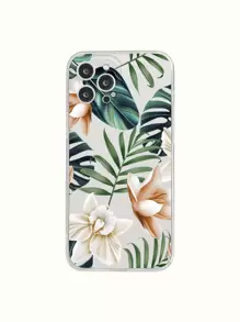 Floral & Plant Print Phone Case - Multicolor - View 1