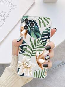 Floral & Plant Print Phone Case - Multicolor - View 4