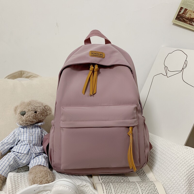 

Pocket Front Backpack, Dusty purple