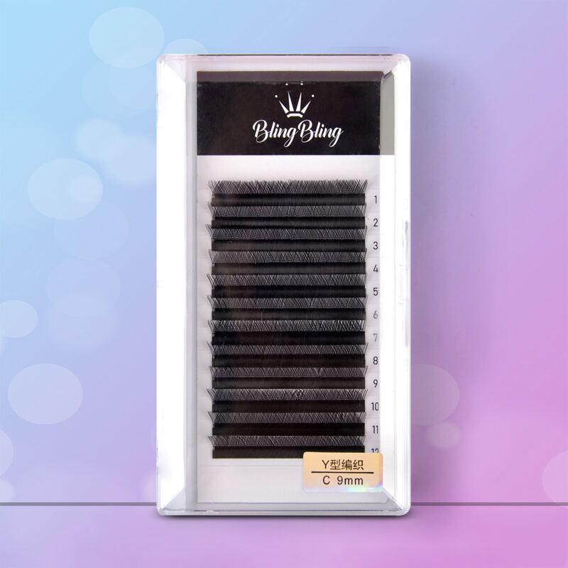 

1box Y-shaped Fake Eyelashes, Black