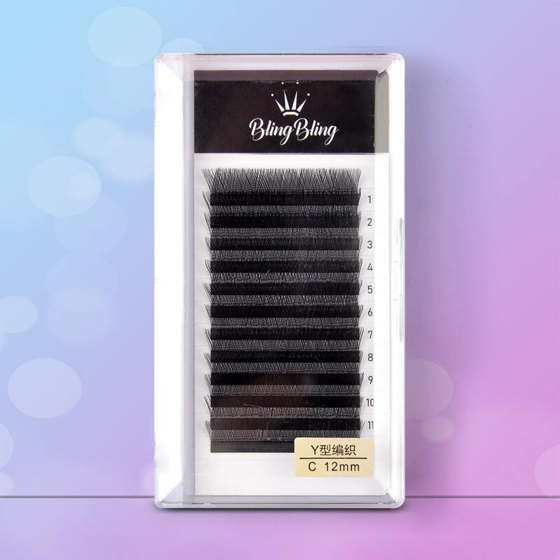 

1box Y-shaped Fake Eyelashes, Black