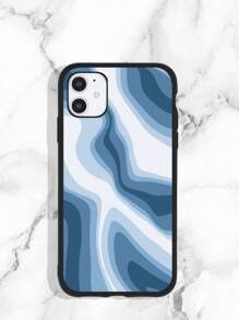 Abstract Fluid Pattern Phone Case - Multicolor - View 1