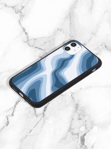 Abstract Fluid Pattern Phone Case - Multicolor - View 2