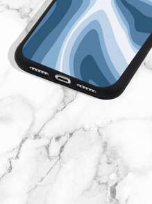 Abstract Fluid Pattern Phone Case - Multicolor - View 4