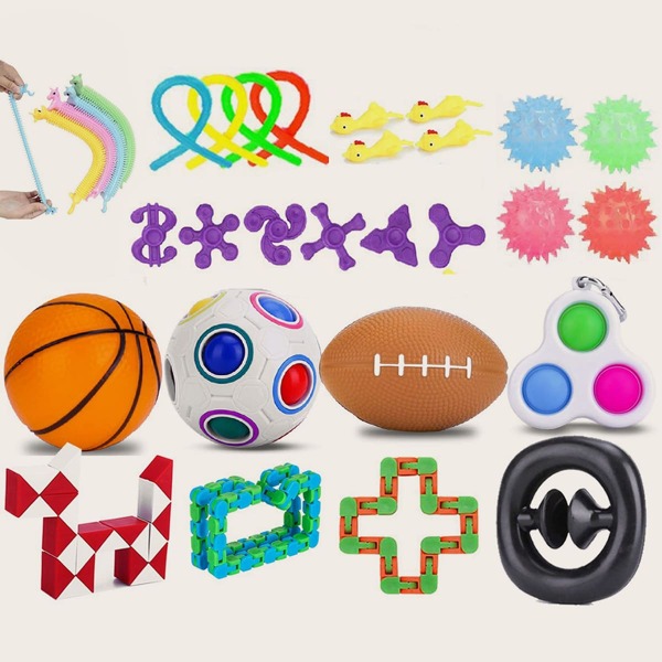 

27pcs Decompression Toy Set, Multicolor