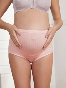 SHEIN Maternity 3pcs Solid Panty For Mother Underwear Ladies