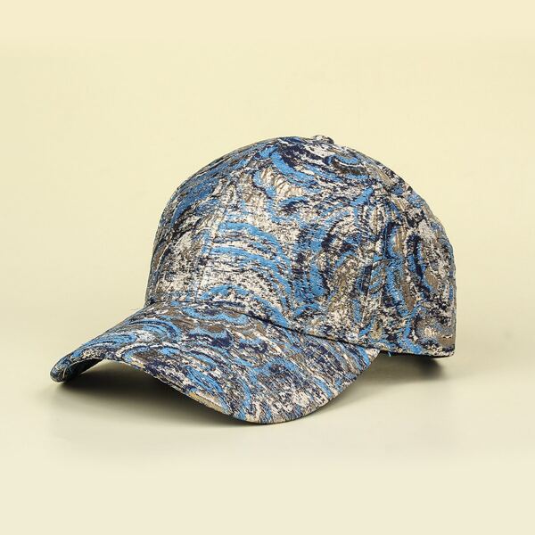 

Embroidery Detail Baseball Cap, Multicolor
