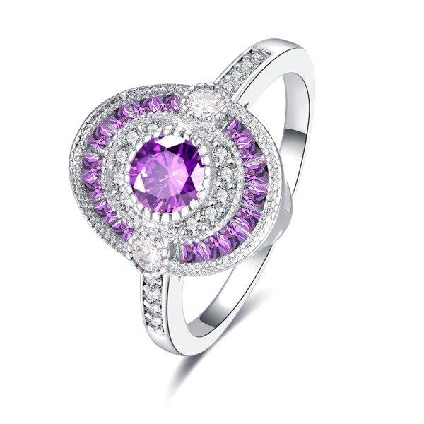 

Zircon Decor Ring, Silver