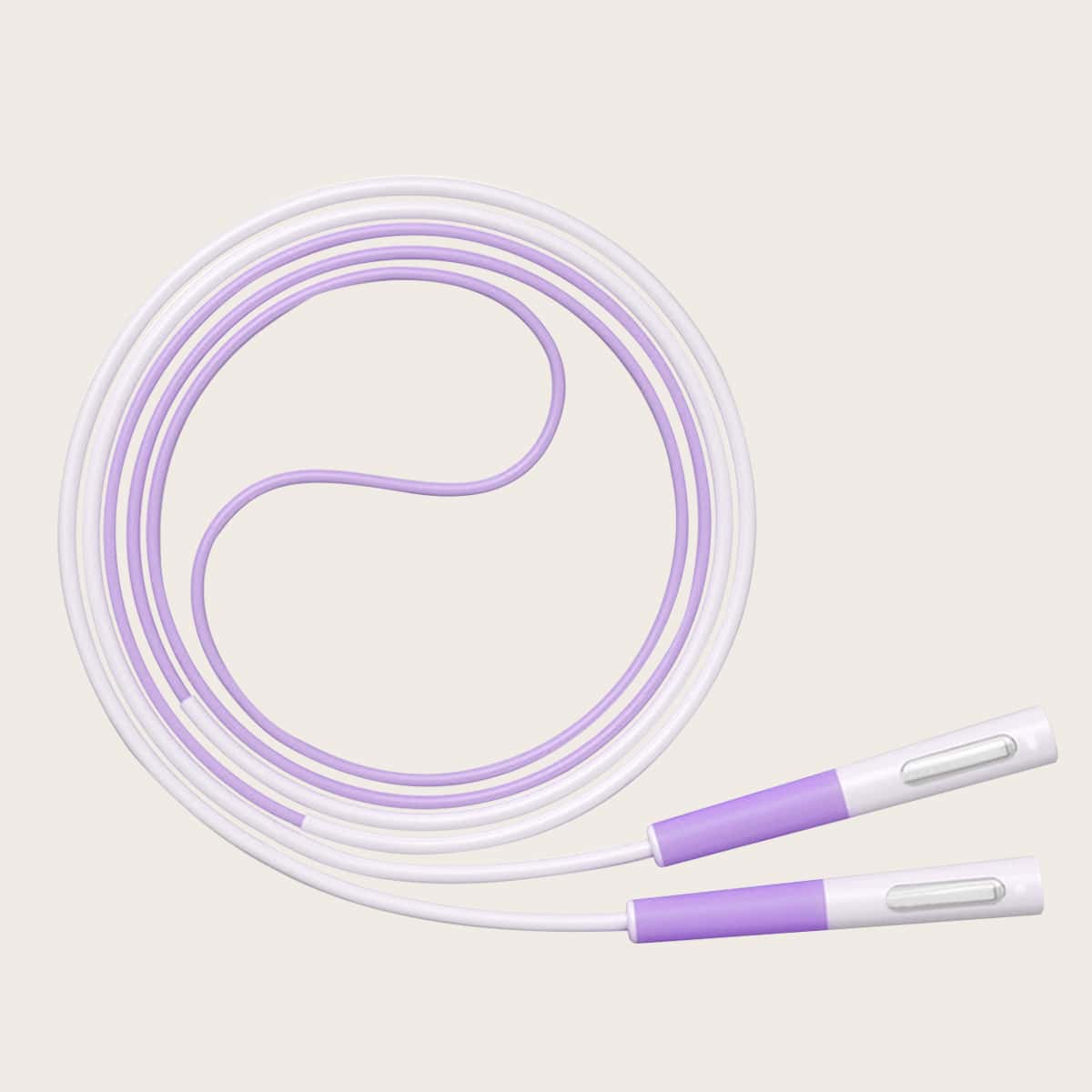 

Two Tone Fitness Skipping Rope, Purple
