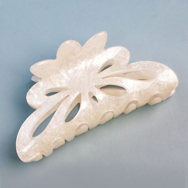 

Minimalist Hair Claw, White