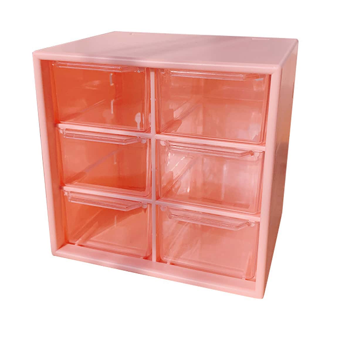 

1pc Random Color Storage Box Without Sticker, Multicolor