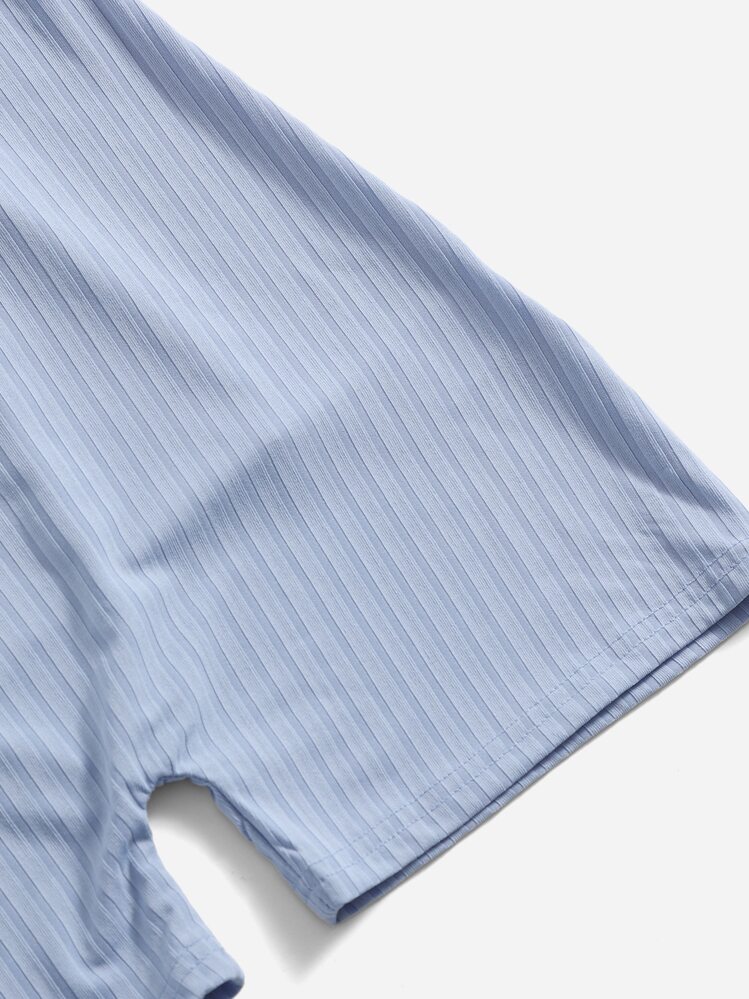 SHEIN EZwear 3 piezas Mono de tirantes unicolor de espalda abierta - Multicolor - Añade 5