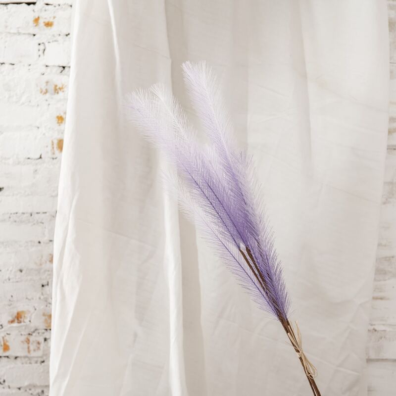 

5pcs Artificial Grass, Mauve purple