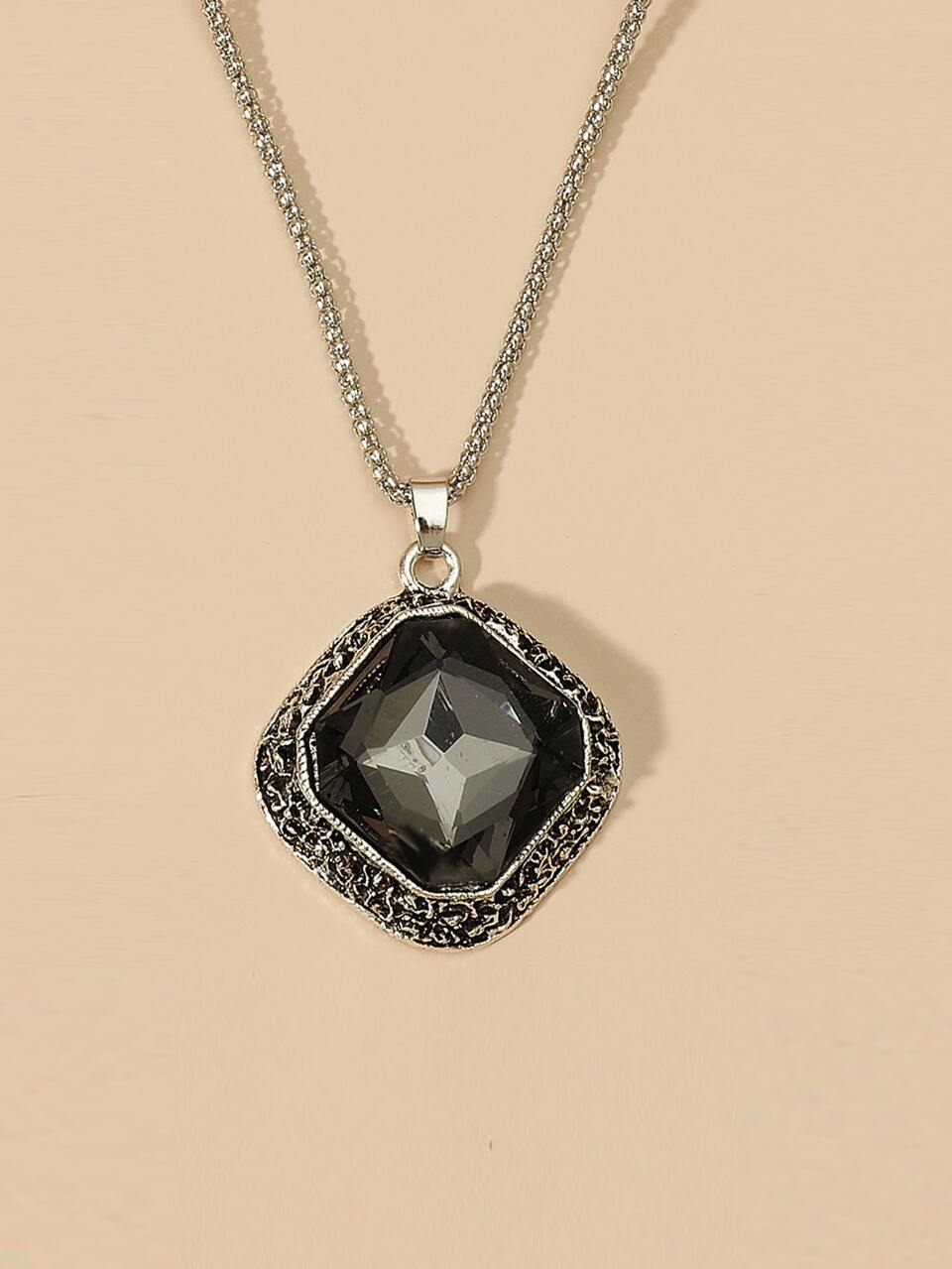 Geometric Charm Necklace