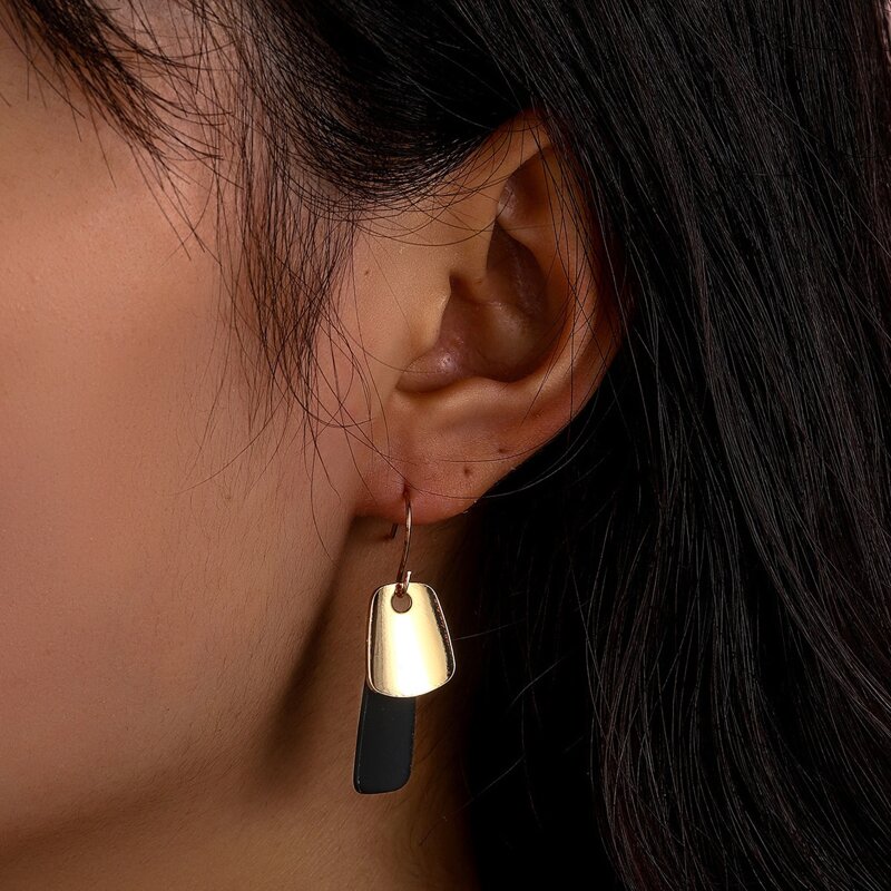 

Minimalist Drop Earrings, Multicolor