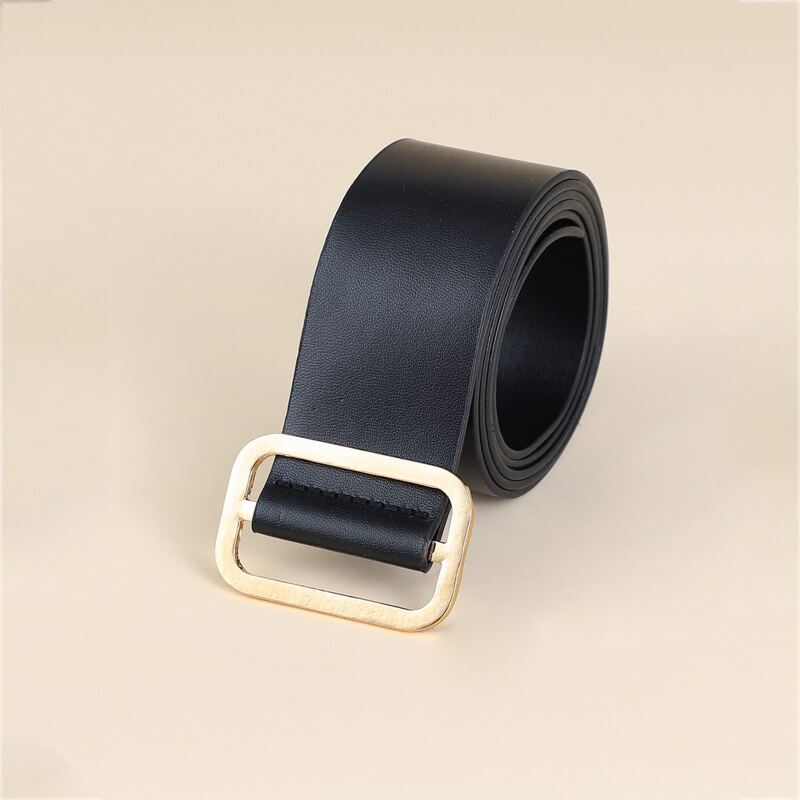 

1pc Simple Belt, Black
