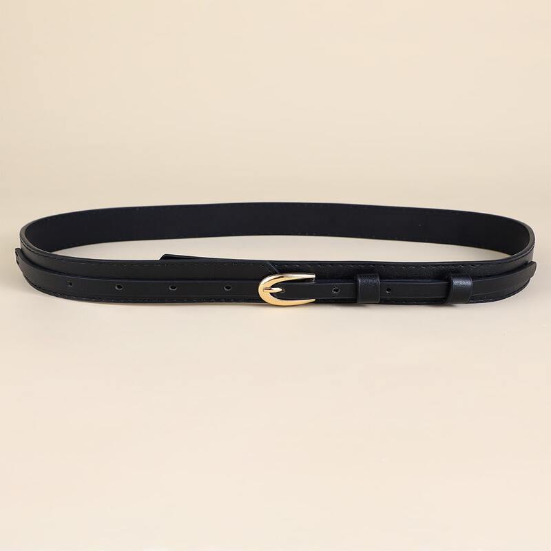 

1pc Simple Belt, Black