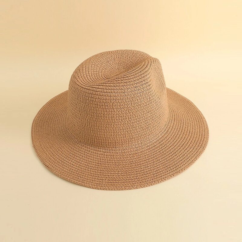 

Solid Straw Hat, Khaki