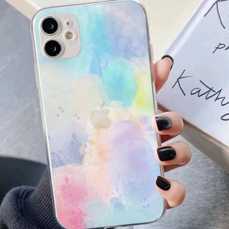 

Watercolor Phone Case, Multicolor