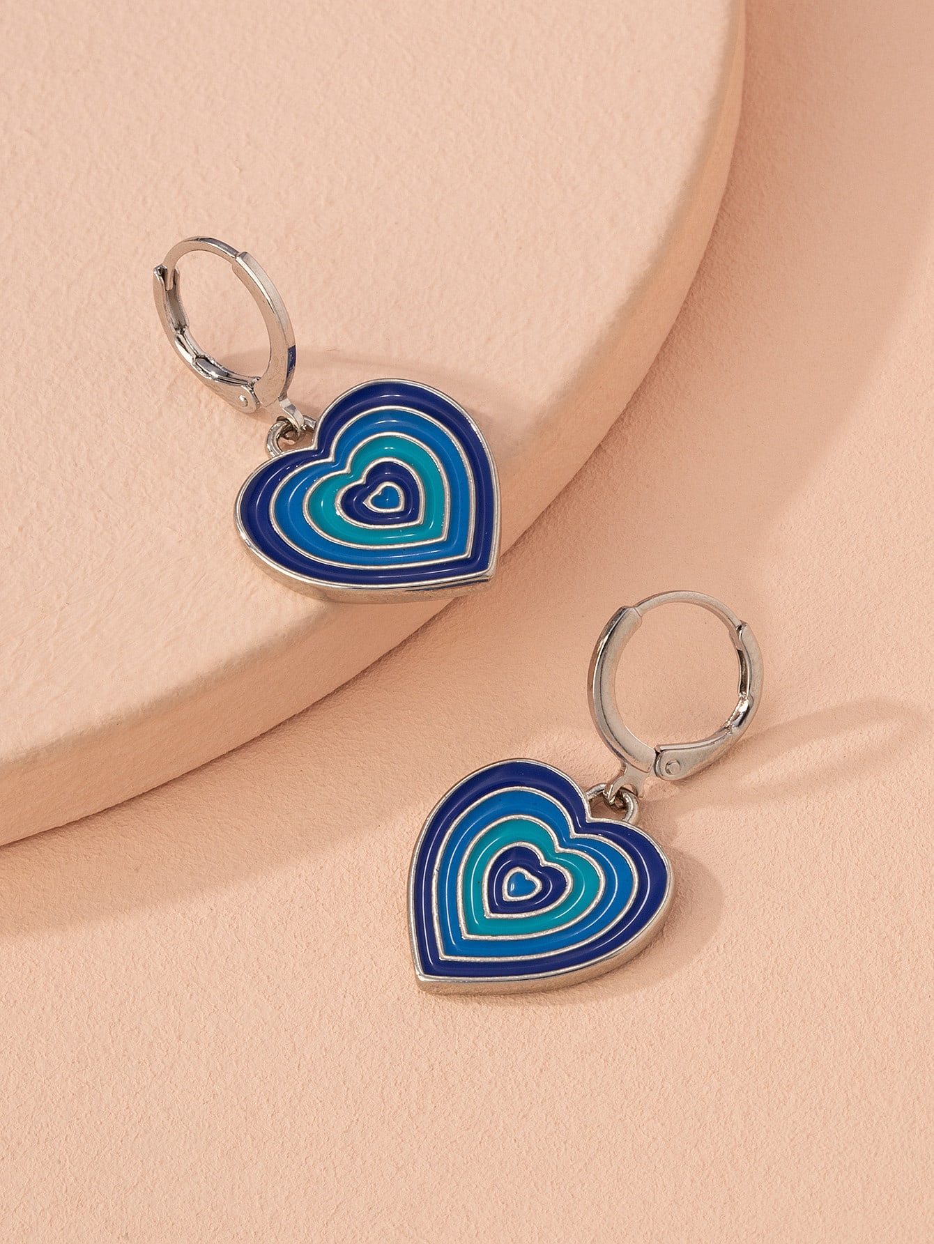 Heart Charm Earrings