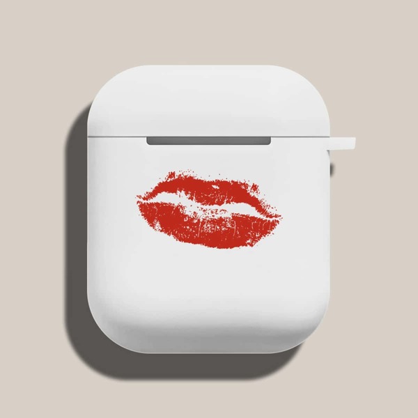 

Lip Pattern Case For Airpods, Multicolor