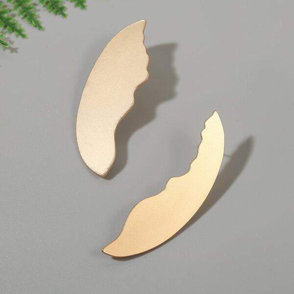 

Solid Stud Earrings, Gold