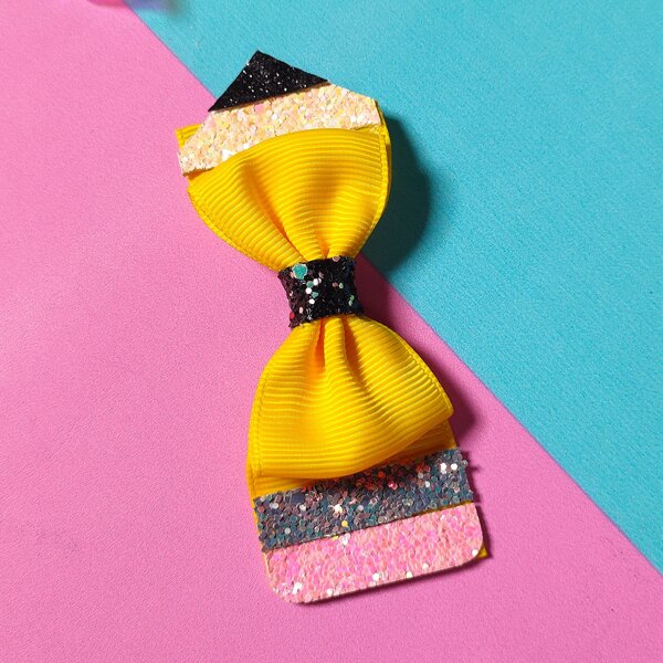 

Girls Bow Knot Hair Clip, Multicolor
