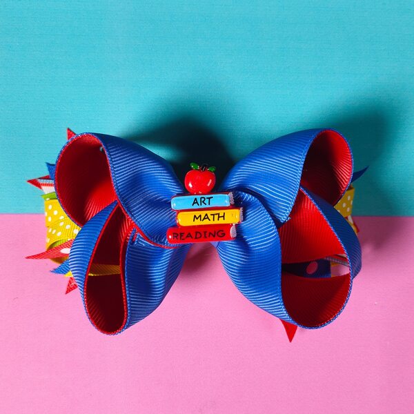 

Girls Letter Decor Hair Clip, Multicolor