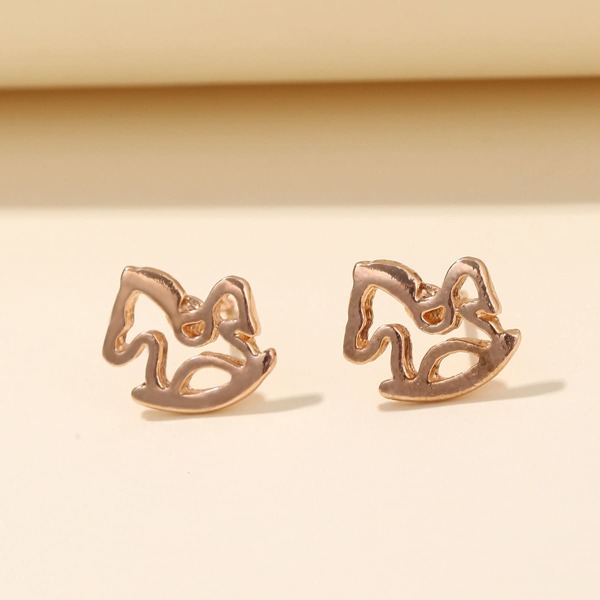 

Animal Stud Earrings, Gold
