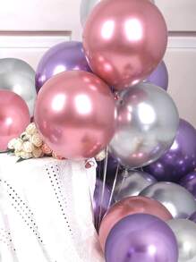 50入組派對小氣球裝飾用品 - 彩色 - 查看 2